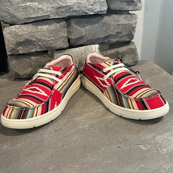 Ariat Hilo Pastel Serape,FLX Foam sole,fabric upper,mesh lining,slip on,Western - Picture 7 of 10